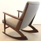Danish design classic Cube boomerang rocking chair by Søren Georg Jensen