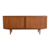 Scandinavian enfilade with curtain door 184 cm