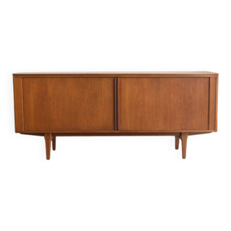 Scandinavian enfilade with curtain door 184 cm