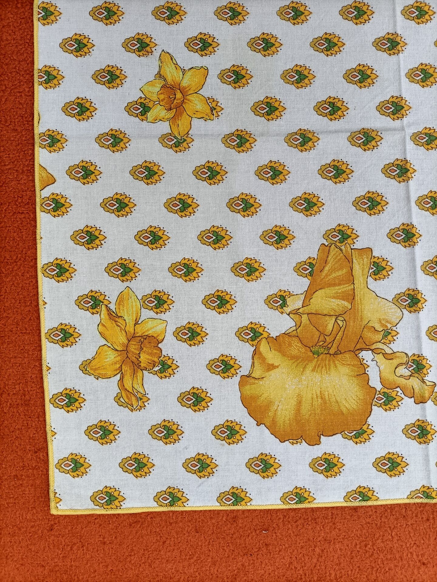 Ensemble de 2 Serviettes de table rétro