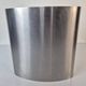 Stainless steel wastebasket by Xavier Féal for Inox Industrie.