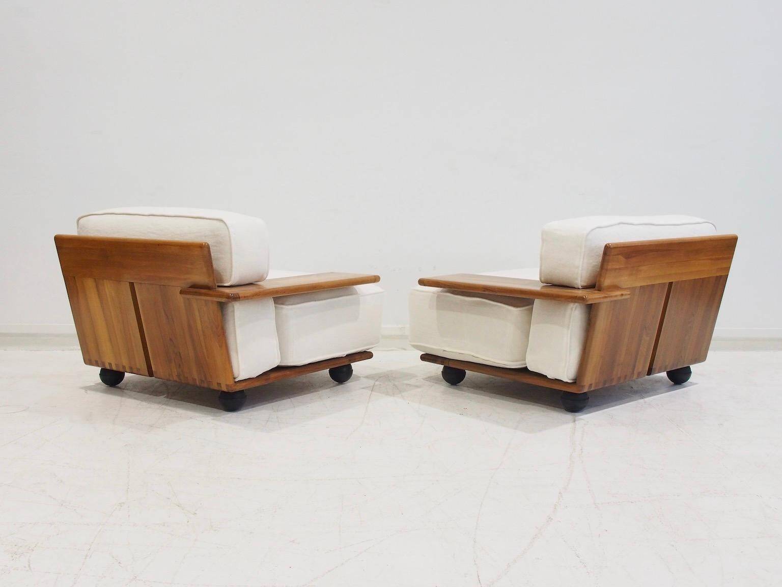 Pianura modular sofa in white fabric by Mario Bellini for Cassina