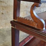 Mahogany wall shelf