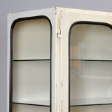 Glass & Iron Medical Cabinet 1970s