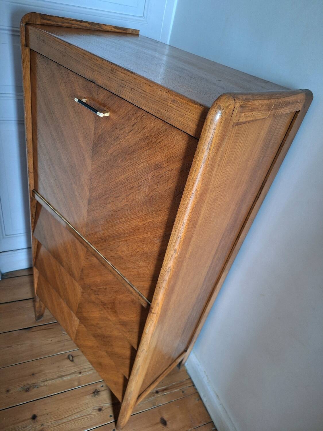 Meuble secrétaire vintage, bureau ancien