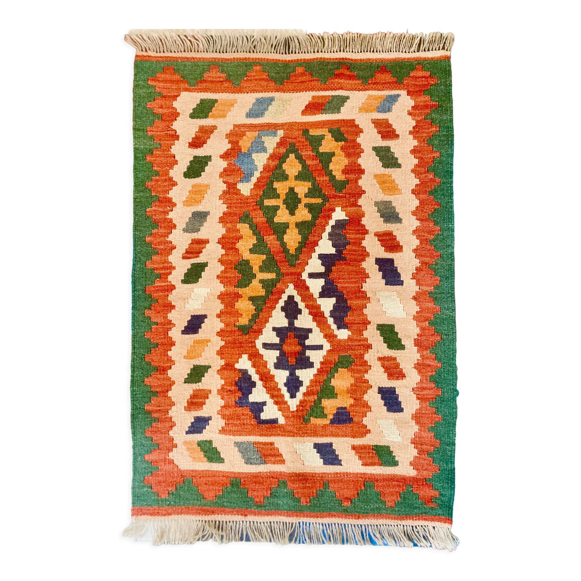 Kilim, Shiraz (Iran) Hand-woven wool