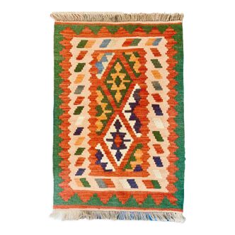 Kilim, Shiraz (Iran) Hand-woven wool