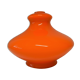 Abat-jour opalin orange vintage