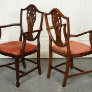 Victorian Hepplewhite Carver Chairs