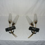 Pair of appliques from the 50s