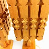 2 lampes scandinaves en pin 1960