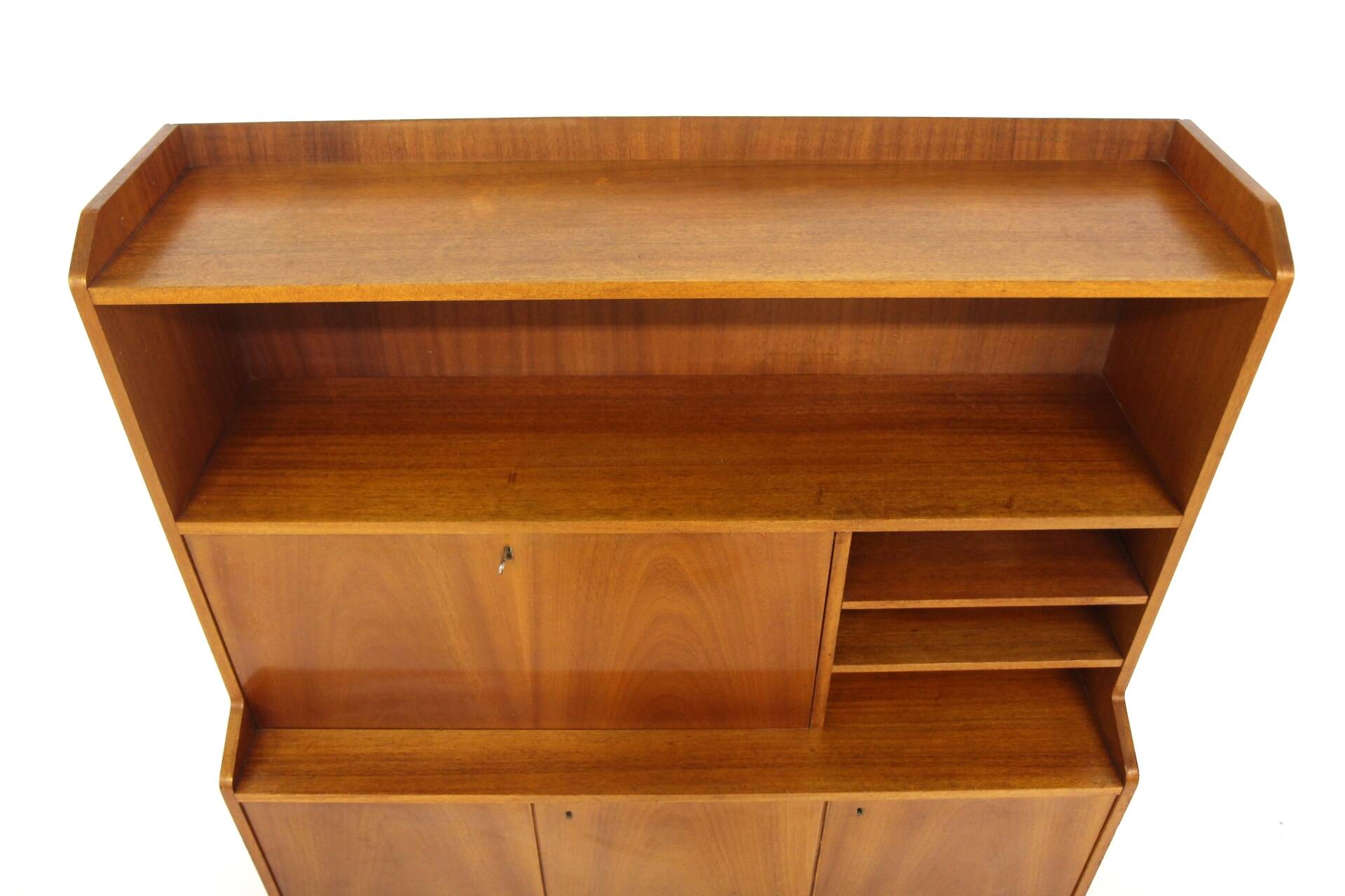 Secrétaire scandinave en acajou, Bräntorps, Suède, 1960