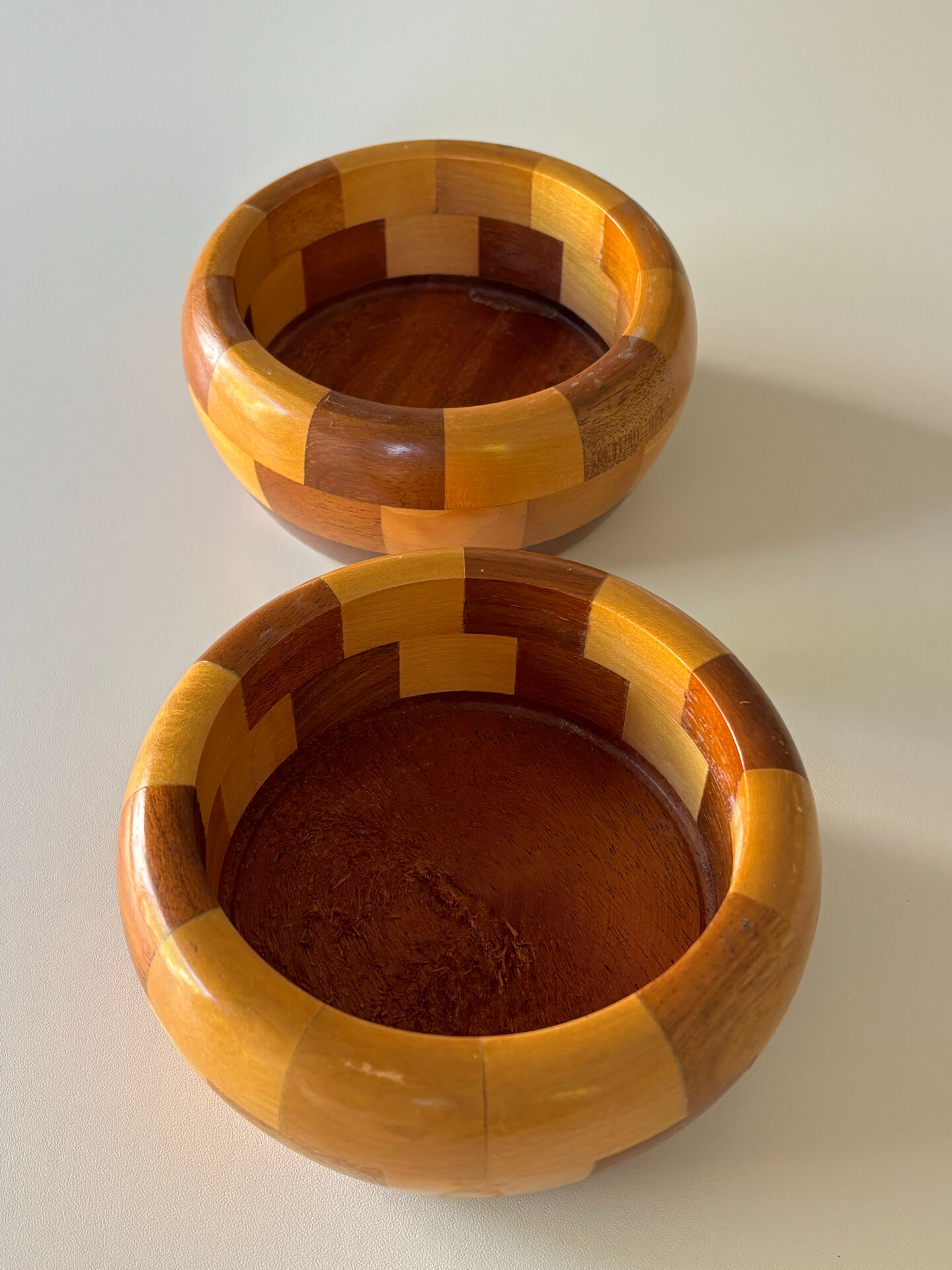 Wooden bowls