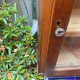 Vintage oak primary school display case