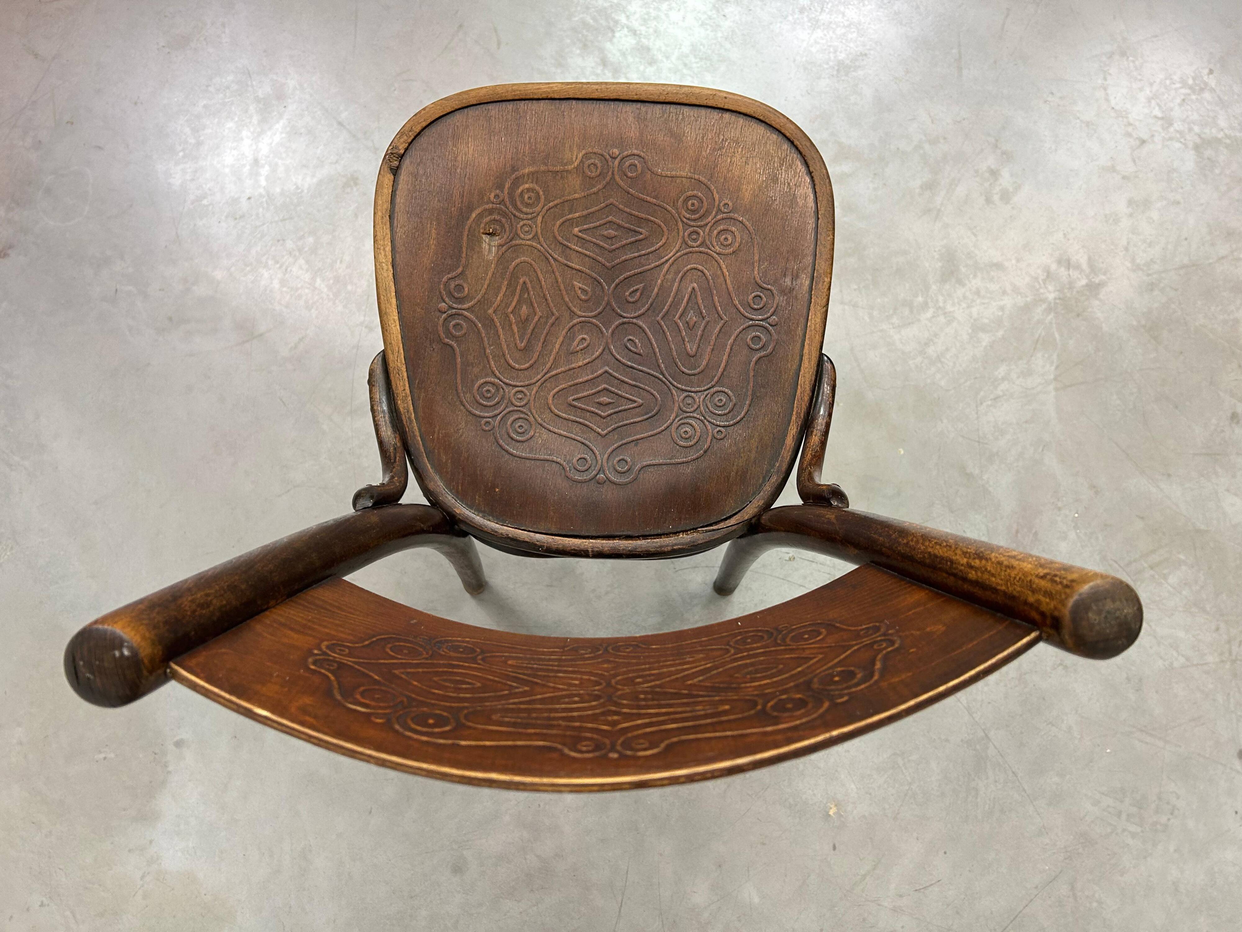 Ensemble de 3 chaises de salle à manger par J&J Kohn