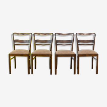 Set of 4 vintage Scandinavian chairs – 45 cm