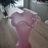 Pink opaline vase