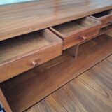 Bernhard Pedersen teak secretaire, Denmark 1960s