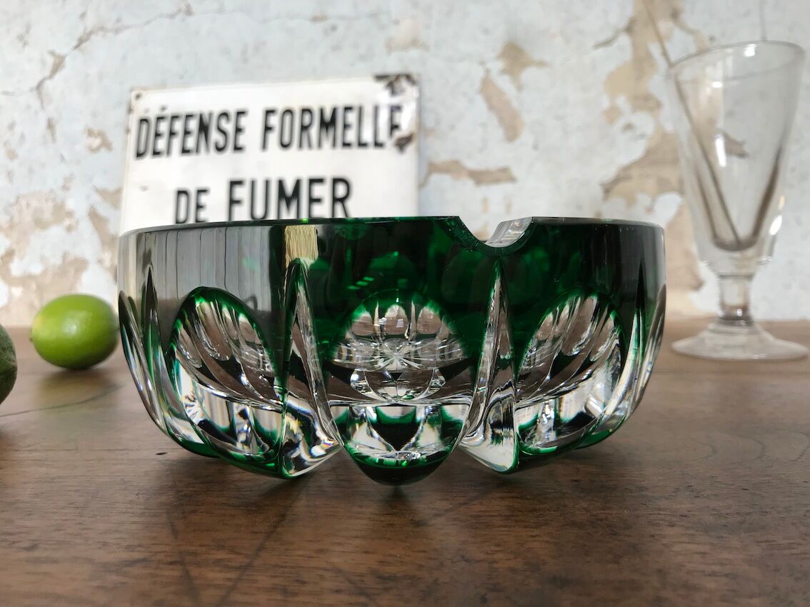 St. Louis Crystal Ashtray