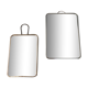 Série de 2 miroirs de barbier