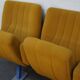 Set of 3 vintage cinema chairs