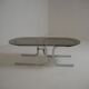 Table basse d'inspiration space age, années 1970