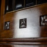 Antique Art Nouveau Palace Cupboard, 1890s