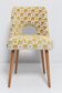 Mustard yellow Shell chair from the mid-century, 1960s