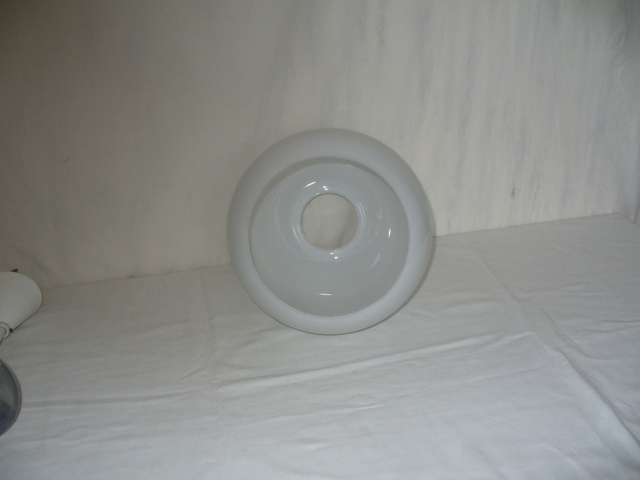 Pair of ceiling lights; Mazda chandelier of the 50s