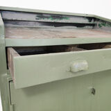 Ancient workshop metal furniture