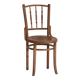 Ancienne chaise Thonet avec assise gravée (c.1920) #4