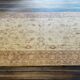 Vintage Large Pastel Carpet with Flowers