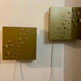 Pair of wall sconces, Evert Jelle Jelles for Raak, Paus base 1960.