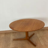 Scandinavian coffee table vintage round tripod