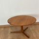 Scandinavian coffee table vintage round tripod