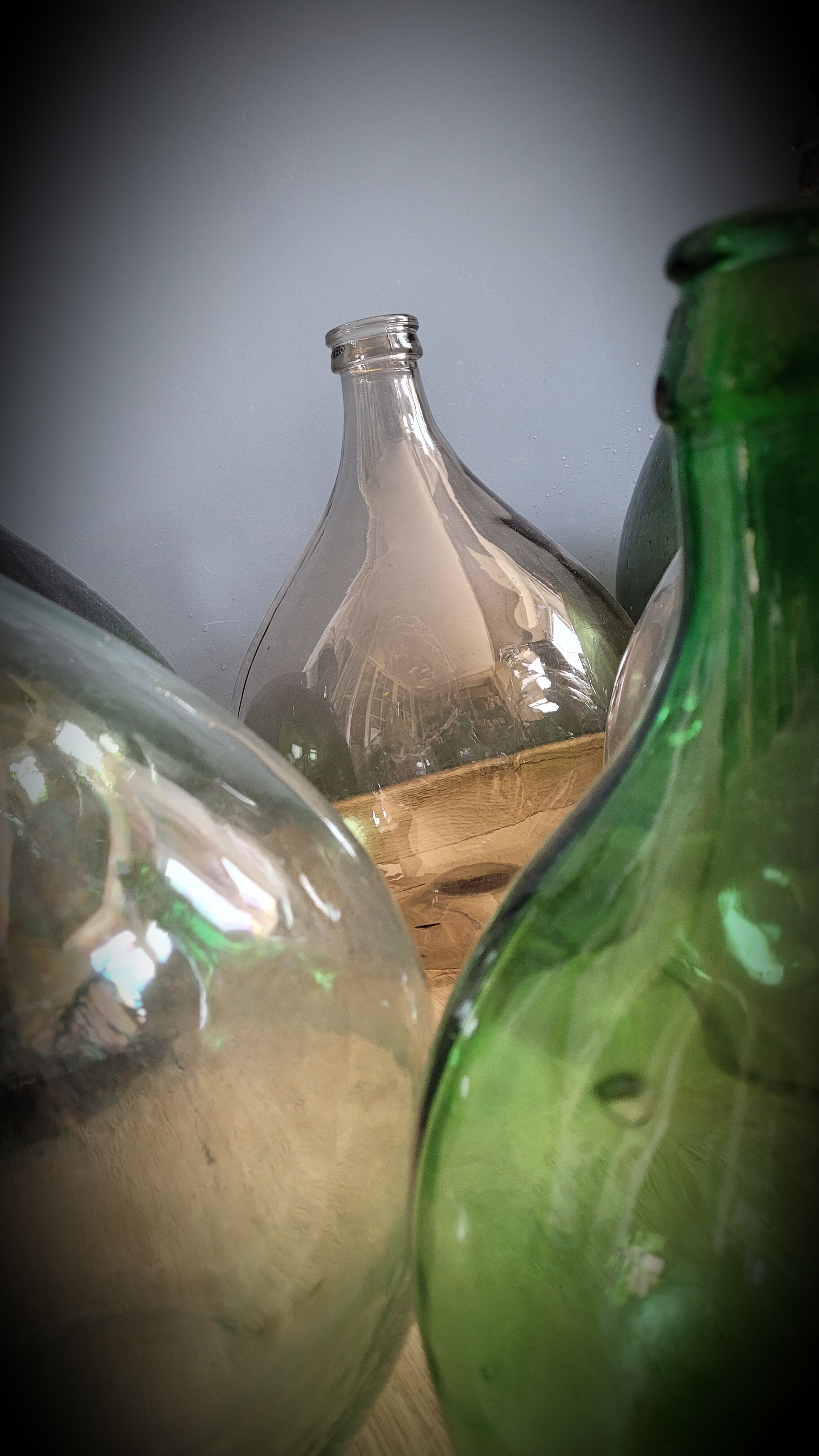 Demijohn 10l bluish