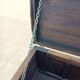 Rustic solid oak chest