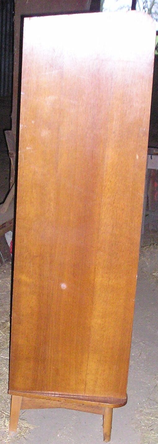 Secretary cabinet, oak veneer 1960