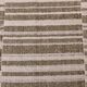 Tapis kilim Saffran en laine crème