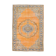 6x9 orange madallion oushak rug, 288x194cm