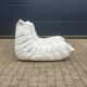 100% authentic Ligne Roset Togo 1-seater light beige leather '87