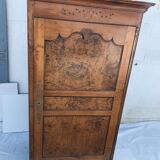 Louis XV marquetry bonnetière 1950s