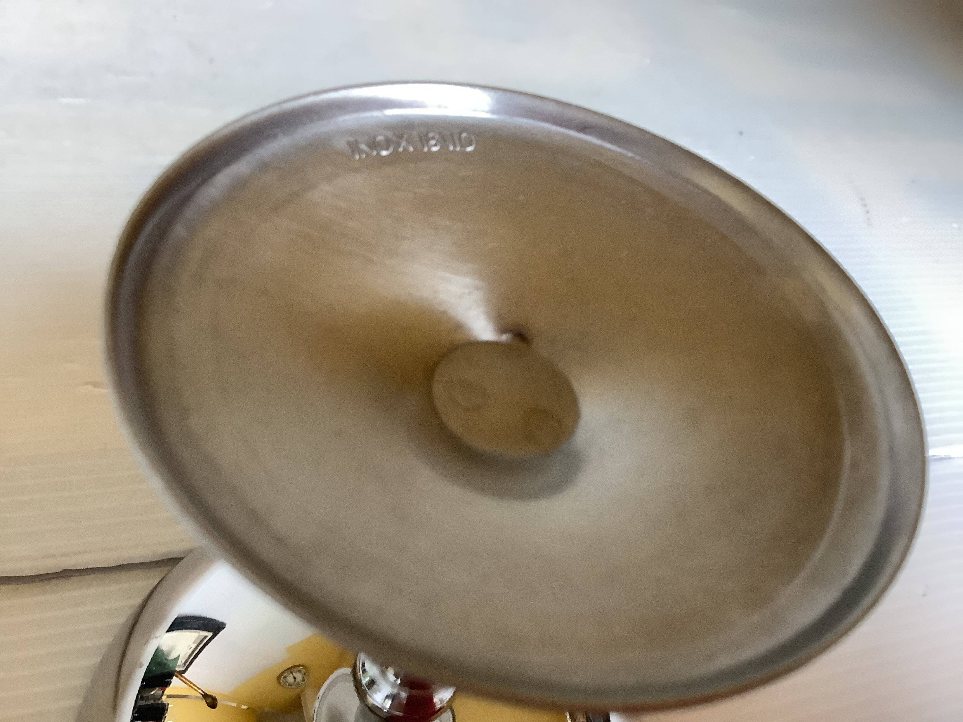 6 footed bowls with a silver metal ice frieze