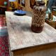 Old workshop furniture in good condition. 8 drawers and 2 drop-down doors, very