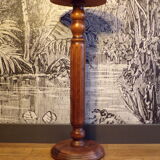 Turned wood presentation column
