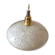 Art Deco glass pendant lamp from Clichy 30s