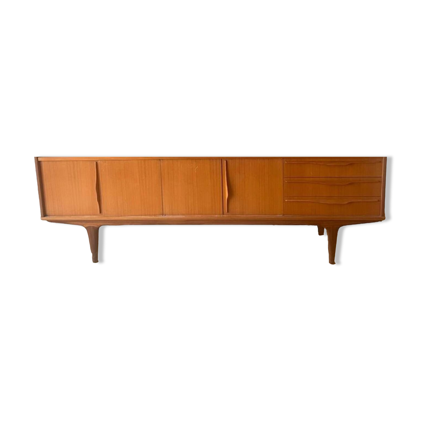 Vintage Scandinavian teak sideboard