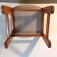 Pair of modernist chairs in solid elm 1970