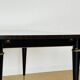 French Art Deco dining table in Macassar from 1940.