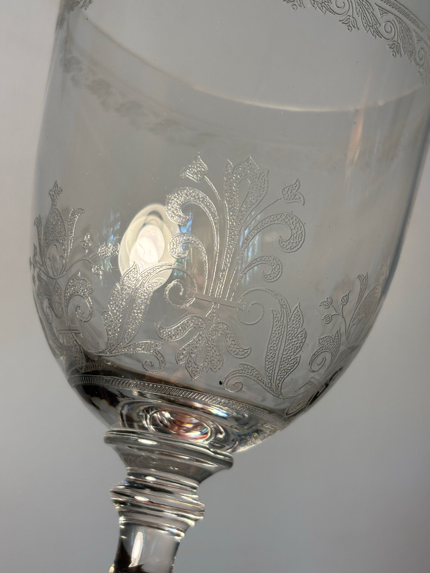 Verre à eau Baccarat avant 1936